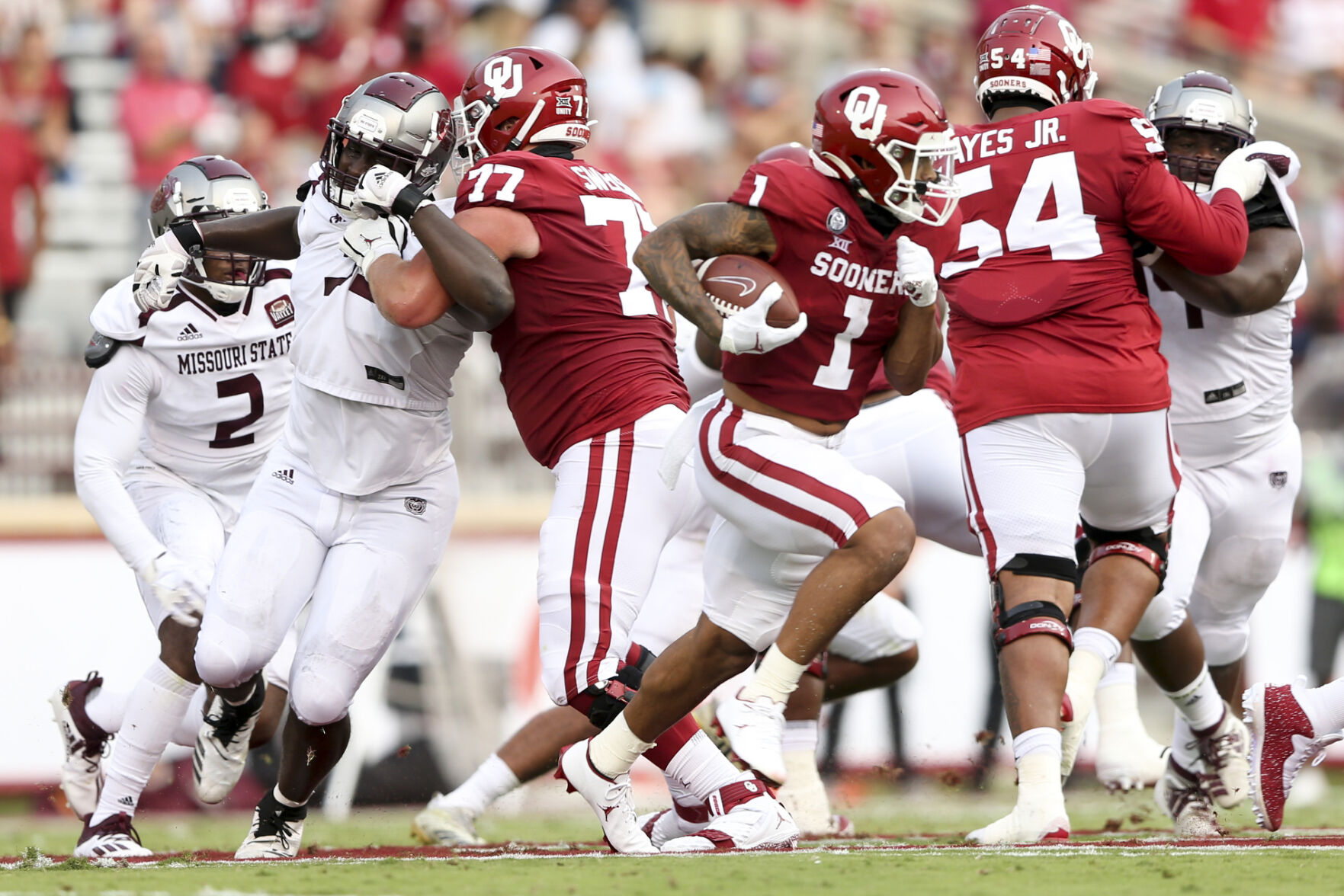 Oklahoma Sooners vs Missouri State Bears